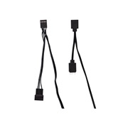 Вентилятор 1STPLAYER FC7R Black / 120mm Reverse ARGB 3pin 5V PWM 4pin 12V 600-1800rpm 47.65cfm 32.2dBA / FC7R-BK / BULK