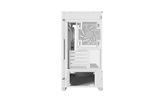Корпус Deepcool CG380 3F WH, TG (aquarium), 3x120mm ARGB Fan, mini-ITX, mATX, белый