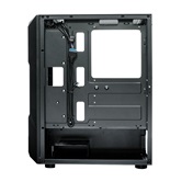 Корпус XASTRA  A304 4FRGB Black ATX/Mesh/half-size TG/4x120mm FRGB FC fans/ A304-4FC12F
