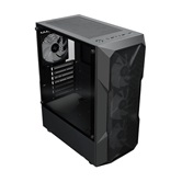 Корпус XASTRA  A304 4ARGB-C6 Black ATX/Mesh/half-size TG/4x120mm ARGB FC fans/Argb+PWM HUB 6port/ A304-4FC12A-C6 