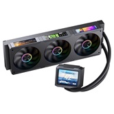 Комплект водяного охлаждения JONSBO TF3-360SCB LGA2011/1851/1700/1200/115X/AM4 (4шт/кор, TDP 320W, ARGB FAN and PUMP, PWM, TRIPLE FAN 120mm, черный) RET