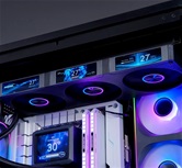 Комплект водяного охлаждения JONSBO TF3-360SCB LGA2011/1851/1700/1200/115X/AM4 (4шт/кор, TDP 320W, ARGB FAN and PUMP, PWM, TRIPLE FAN 120mm, черный) RET