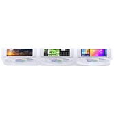 Комплект водяного охлаждения JONSBO TF3-360SCW LGA2011/1851/1700/1200/115X/AM4 (4шт/кор, TDP 320W, ARGB FAN and PUMP, PWM, TRIPLE FAN 120mm, белый) RET