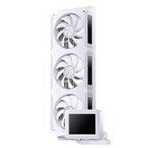 Комплект водяного охлаждения JONSBO TF3-360SCW LGA2011/1851/1700/1200/115X/AM4 (4шт/кор, TDP 320W, ARGB FAN and PUMP, PWM, TRIPLE FAN 120mm, белый) RET