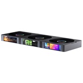Вентилятор JONSBO ZC-360B (3 in 1) 363.8х130х28мм (16шт/кор, PWM, ARGB LED, 700-2400об/мин, черный) Retail