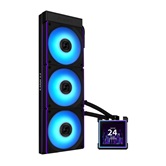 Система водяного охлаждения Lian Li HydroShift II LCD-S 360CL (GHS2LCDS36CB BLACK) / 3.4" IPS LCD / 3x120mm ARGB PWM Fans / G89.GHS2LCDS36CB.R0
