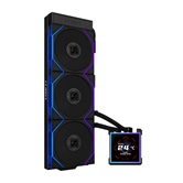 Система водяного охлаждения Lian Li HydroShift II LCD-S 360TL (GHS2LCDS36TB BLACK) / 3.4" IPS LCD / 3x120mm ARGB PWM Fans / G89.GHS2LCDS36TB.R0