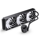 Комплект водяного охлаждения JONSBO TG-420 ARGB Black LGA1851/1700/1200/115X/AM5/AM4 (4шт/кор, TDP 300W, ARGB FAN and PUMP, PWM, TRIPLE FAN 140mm) RET