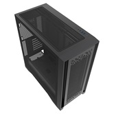 Корпус Powercase ByteFlow Pro, Black, Tempered Glass, Type-C, W/O fans, чёрный, E-ATX  (CH9GPB-F0)