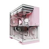 Корпус Geometric Future Model 5 White Pink / mid tower, E-ATX / 1AM5WKPK00100