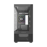 Корпус Powercase Vision Micro M2 ARGB, Tempered Glass, 3x 120mm ARGB PWM Fan, чёрный, mATX  (CVMBM2-A3)
