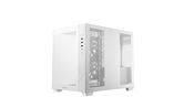 Корпус Deepcool CG330 3F WH, TG (aquarium), 3x120mm ARGB Fan, mini-ITX, mATX, белый