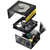Блок питания Montech GAMMA II 650W / ATX 2.43, APFC, 80 PLUS Gold, LLC+DC-DC, Japan caps, 120mm fan, non-modular / GAMMA ll 650W