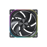 Корпус XASTRA Q500M 6ARGB-FG-C10-UC Black mATX/Aquarium/Screewless/ 6x120mm ARGB PWM FG fans/Argb+PWM HUB 10port/ Type-C/ Q500M-6FG12A-C10-UC