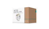 Кулер DEEPCOOL AK700 DIGITAL WH LGA1851/1700/1200/115X/AM5/AM4 (9шт/кор, TDP 260W, PWM, Fan 120mm, 7 тепл. трубок, Copper Base, белый) RET