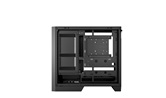Корпус Deepcool CL600, TG, 2x120mm ARGB Fan, mini-ITX, mATX, ATX, черный