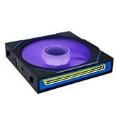 Вентилятор Lian Li UNI FAN SL-INF WIRELESS 140 / 14SLIN1W1B BLACK / 140x140x25мм (PWM, ARGB, 1800 об/мин (Max.), 27,7dBa) / G99.14SLIN1W1B.R0