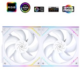Комплект вентиляторов (2 шт.) Thermalright TL-M12QW X2 (Pack of 2) / ARGB / 120mm PWM / TRTLM12QWX2.2P
