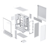 Корпус XASTRA  A700  7ARGB-C10-UC White ATX/Mesh/ 1x360mm+4x140mm ARGB PWM fans /Argb+PWM HUB 10port/ Type-C / A700-1FA36A-4FL14A-C10-UC-WH