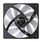 Кулер JONSBO CR-1000 MAX V2 Color LGA1851/1700/1200/115X/AM5/AM4 (24шт/кор, TDP 230W, PWM, 120mm Dynamic Multi-Color LED Fan, 6 тепловых трубок, черный, 4-pin) Retail