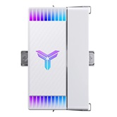 Кулер JONSBO CR-1000 MAX V2 Color White LGA1851/1700/1200/115X/AM5/AM4 (24шт/кор, TDP 230W, PWM, 120mm Dynamic Multi-Color LED Fan, 6 тепловых трубок, белый, 4-pin) Retail