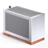 Корпус JONSBO T9 Silver, mini-ITX, SFX, серебристый