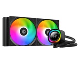 Комплект водяного охлаждения ID-COOLING FX240 TD LGA1851/1700/1200/115X/AM4/AM5 (6шт/кор,TDP 300W, ARGB FAN and PUMP, PWM, DUAL FAN 120mm) RET