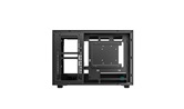 Корпус Deepcool CH260 WOOD, TG, mini-ITX, mATX, черный