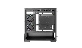 Корпус Deepcool CG380U 3F, TG (aquarium), 3x120mm ARGB Fan, mini-ITX, mATX, черный