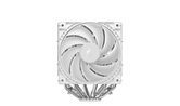 Кулер DEEPCOOL AG620 G2 WH ARGB LGA1954/1851/1700/AM5/AM4 (9шт/кор, TDP 270W, PWM, DUAL ARGB Fan 120mm, 6 тепл. трубок, белый) RET