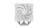 Кулер DEEPCOOL AG400 G2 WH ARGB LGA1851/1700/AM5/AM4 (18шт/кор, TDP 230W, PWM, Fan 120mm, 4 тепл. трубки, белый) RET