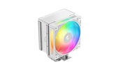Кулер DEEPCOOL AG500 G2 WH ARGB LGA1851/1700/AM5/AM4 (12шт/кор, TDP 250W, PWM, ARGB Fan 120mm, 5 тепл.трубок, белый) RET