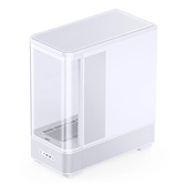 Корпус JONSBO TK-5 White, TG (aquarium), mini-ITX, mATX, ATX, белый