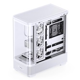 Корпус JONSBO TK-5 White, TG (aquarium), mini-ITX, mATX, ATX, белый