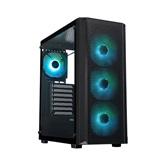 Корпус XASTRA  A311 4ARGB-C6  Black ATX/Mesh/ full-size TG / 4x120mm FC120 ARGB PWM fans/Argb+PWM HUB 6port/ A311-4FC12A-C6