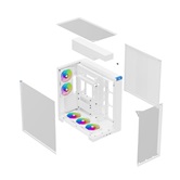 Корпус Thermalright TR-A70 White FAN5-C / TG / 5 x120mm ARGB PWM Fans / USB TYPE-C / ATX  / TRA70F5CW