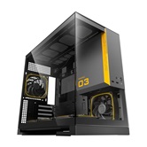 Корпус Geometric Future Model 3 Black Gray with fans / mATX / 5x120mm ARGB fans / 1AM3NZBK00110