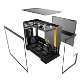 Корпус Geometric Future Model 3 Black Gray with fans / mATX / 5x120mm ARGB fans / 1AM3NZBK00110