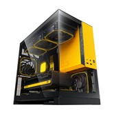 Корпус Geometric Future Model 3 Black Yellow / mATX / 1AM3NZBY00100