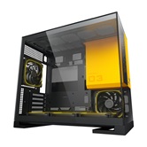 Корпус Geometric Future Model 3 Black Yellow with fans / mATX / 5x120mm ARGB fans / 1AM3NZBY00110