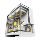 Корпус Geometric Future Model 3 White with fans / mATX / 5x120mm ARGB fans / 1AM3NZWT00110