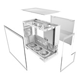 Корпус Geometric Future Model 3 White with fans / mATX / 5x120mm ARGB fans / 1AM3NZWT00110