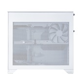 Корпус Lian Li O11 Vision-M / White / 1 x 140mm PWM Fan / Mini-Tower, TG / G99.O11VMW.R0