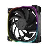 Вентилятор Geometric Future Squama 3003B-12 Black 120mm / ARGB, PWM, 120x120x30 mm, 800-2300 RPM, 84.0 CFM, 35.8 dBA / 1F3003B112000
