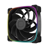 Вентилятор Geometric Future Squama 3003RB-12 Reverse Black 120mm / ARGB, PWM, 120x120x30 mm, 800-2250 RPM, 76.0 CFM, 36.4 dBA / 1F3003R112000
