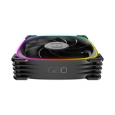 Комплект вентиляторов (3 шт.) Geometric Future Squama 3003RB-12 Reverse Black 120mm / ARGB, PWM, 120x120x30 mm, 800-2250 RPM, 76.0 CFM, 36.4 dBA / 1F3003R312000