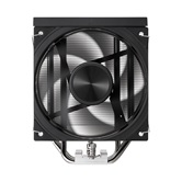 Кулер 1STPLAYER FROST BITE FB12-4 Black / 4HPx6mm, single tower, 210W TDP, 1x120mm fan, 800-2300 RPM, 70.15 CFM, 34.8 dBA / FB12-4-BK