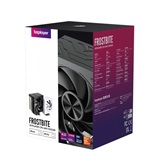 Кулер 1STPLAYER FROST BITE FB12-4 Black / 4HPx6mm, single tower, 210W TDP, 1x120mm fan, 800-2300 RPM, 70.15 CFM, 34.8 dBA / FB12-4-BK
