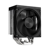 Кулер 1STPLAYER FROST BITE FB12S-6 Black / 6HPx6mm, single tower, 230W TDP, 1x120mm fan, 800-2300 RPM, 70.15 CFM, 34.8 dBA / FB12S-6-BK