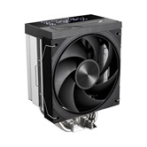 Кулер 1STPLAYER FROST BITE FB12S-6 Black / 6HPx6mm, single tower, 230W TDP, 1x120mm fan, 800-2300 RPM, 70.15 CFM, 34.8 dBA / FB12S-6-BK